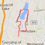 4.5 mi loop route map