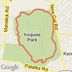 Rundill Rd. route map