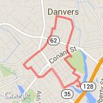 J&R 5K route  route map