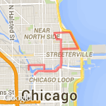 Window Shopping route map