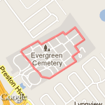 Gravyard run 1.25 miles route map