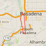 Aquatic Center route map