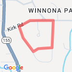 dog walk x 2 route map