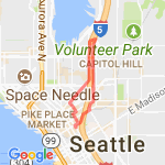 Edge of the Freeway route map