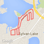 Morning Run route map