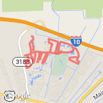 10 mile loop route map