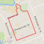 5K Merry Mount route map