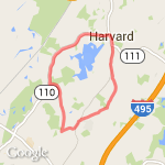 Bare Hill Still,River route map