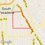 Mission Loop route map