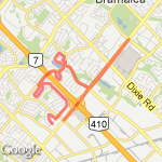 10KM ROute route map