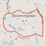 Natures Way route map