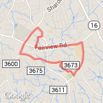 Sunday Run Almost 6 Mile Option route map