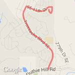 Winter running assignment route map