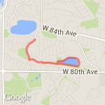 1.96 Mile Loop route map