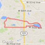 5.12- Home-Lake Arbor route map