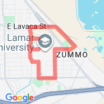 5K Full Campus route map
