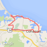 Cohasset 10 route map