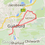 8 mile artington route map