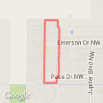 Easy run with some trails. route map