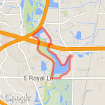 Full southern loop route map