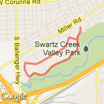 Parkside right turn route map