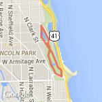 Final Lincoln Park route map