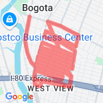 Bogota route map