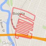 Bogota route map