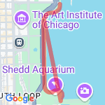 Just Keep Swimming 5K route map