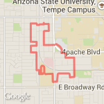 Schools Out for Hashers route map