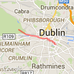 Phoenix Park route map