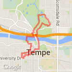 Hippy Dippy route map