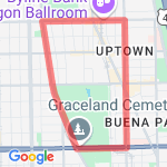 Uptown Shuffle route map
