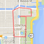 WWF Tiger Run 2015 route map