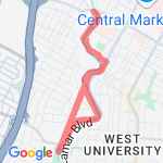 6 Mile Route Seider's Spring route map