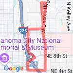 Capitol route map