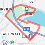 5k round block route map
