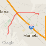 12 mile Clinton Keith route map