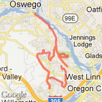 14 west linn route map