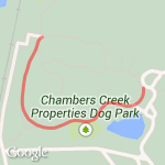 CBCM Loop Start to W Trail Start route map