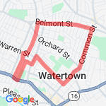 first hilly  route map