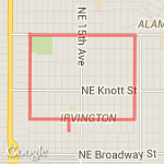 Introduction to Irvington route map