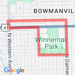 Morning Run route map