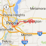 2015 Washington St Jude Run route map