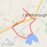 LB/SB rd/lake circuit route map