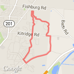 Medium run (5 Miles) route map