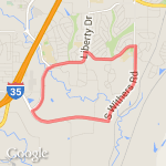 Little loop route map