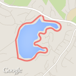 Anaheim Hills Lake route map