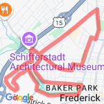 Danielle- 6 mile loop route map
