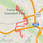 April 7, 2015 route map